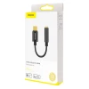 Адаптер Baseus L54 USB-C to Jack 3.5 mm Black (CATL54-01)