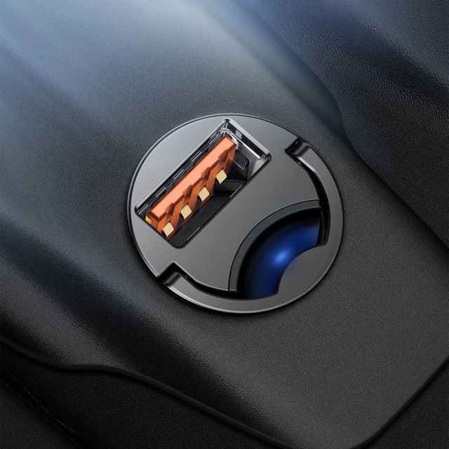 Автомобильное зарядное устройство Baseus Tiny Star Mini 30W USB-A Grey (VCHX-A0G)