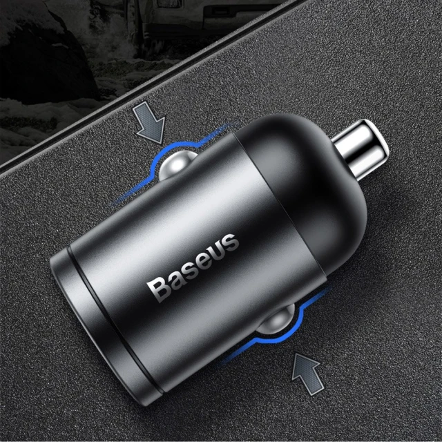 Автомобильное зарядное устройство Baseus Tiny Star Mini 30W USB-A Grey (VCHX-A0G)