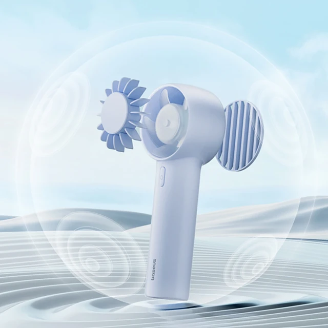 Вентилятор Baseus GoTrip DT1 Blue (6953156298484)