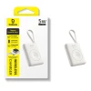 Powerbank Baseus EnerFill FW11 5W для Apple Watch з вбудованим кабелем White (6953156298972)