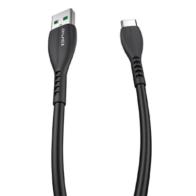 Адаптер AWEI CL-13 USB-C/USB-A Black (6954284000925)