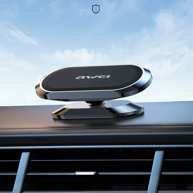 Автодержатель Awei X20 магнитный на панель Grey (6954284001090)