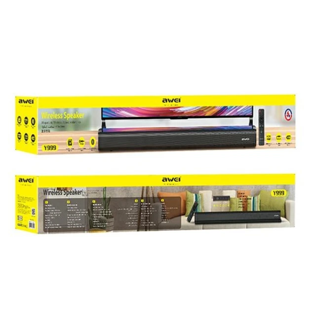 Soundbar Awei Y999 Black (6954284001342)