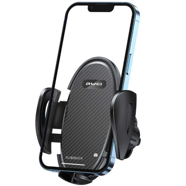 Автотримач Awei X38 в дефлектор Black (6954284023207)