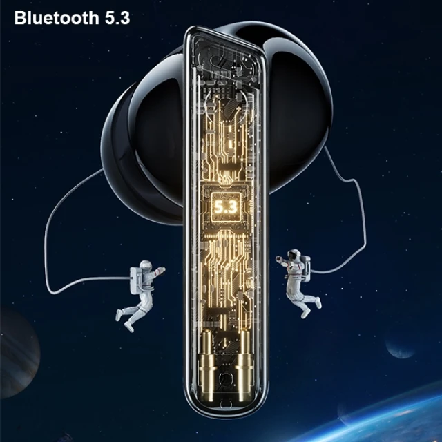 Навушники AWEI T52 Pro Bluetooth 5.3 TWS Black з док-станцією (6954284002844)