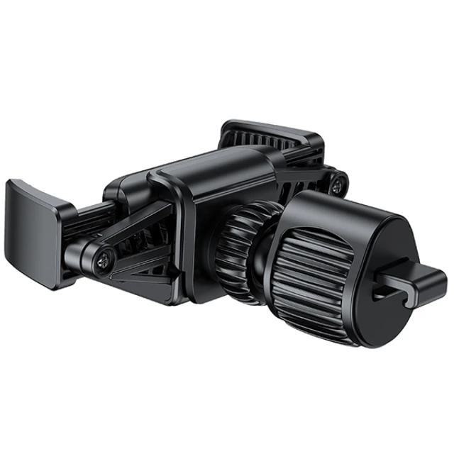 Автотримач AWEI X39 гравітаційний у дефлектор Black (6954284003063)