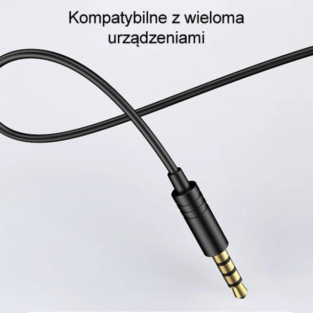 Навушники AWEI L3 3.5mm Jack Black (6954284003643)