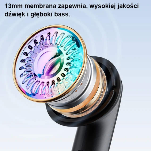 Наушники AWEI T66 Bluetooth 5.3 TWS Black с док-станцией (6954284003919)