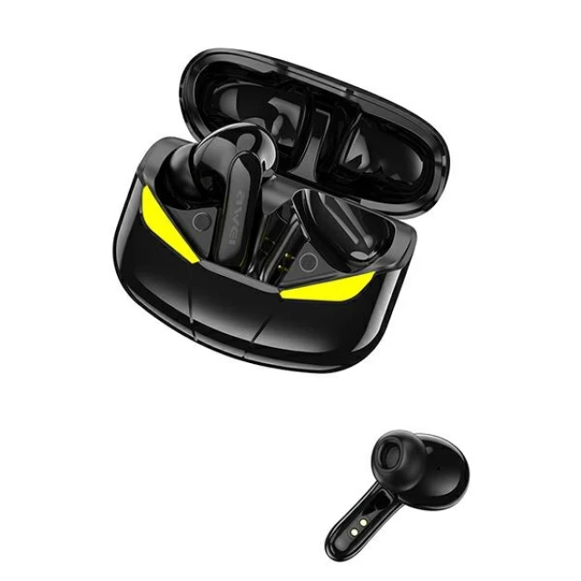 Бездротові навушники AWEI T35 TWS Gaming Black (6954284004176)