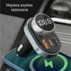 FM-трансмітер AWEI C-843 з Bluetooth 5.0, MP3, USB+USB-C Black (C843)