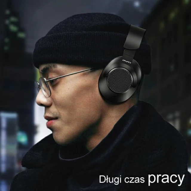 Навушники AWEI A997 Pro ANC Bluetooth Black (6954284006118)