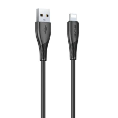 Кабель AWEI CL-182L USB-Lightning Black (6954284008860)