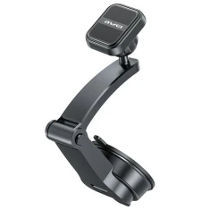Автотримач AWEI X54 магнітний на присоску/панель Black (6954284009058)