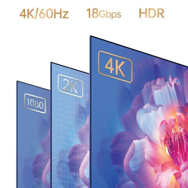 Кабель AWEI CL-212T USB-C/HDMI 4K 30Hz Black (6954284009294)