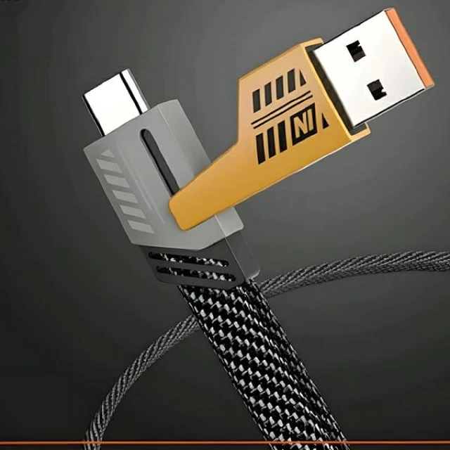 Кабель AWEI CL-226 2в1 USB-C/Lightning Black (6954284011617)