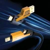 Кабель AWEI CL-226 2в1 USB-C/Lightning Black (6954284011617)