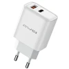 Мережевий зарядний пристрій AWEI PD81-EU 22.5W GaN White (6954284013031)
