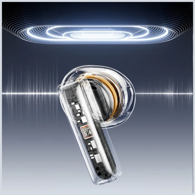 Навушники бездротові AWEI TP100 ENC Bluetooth 5.4 TWS Black (6954284023283)