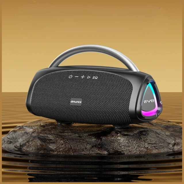 Бездротова колонка AWEI KA39 100W Bluetooth 5.3 Black (6954284023825)