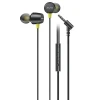 Навушники AWEI L5 3.5mm jack Black (6954284025522)