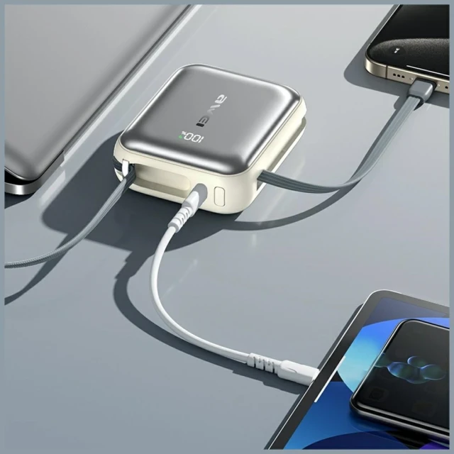 Повербанк AWEI C03 20000mAh 45W USB-A/USB-C Silver