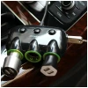 Автомобільний розгалужувач Awei C-35 3 гнізда прикурювача 12V + 2 USB Black (6954284045353)