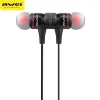 Навушники AWEI A920BL Bluetooth магнітні Black (B920BL)