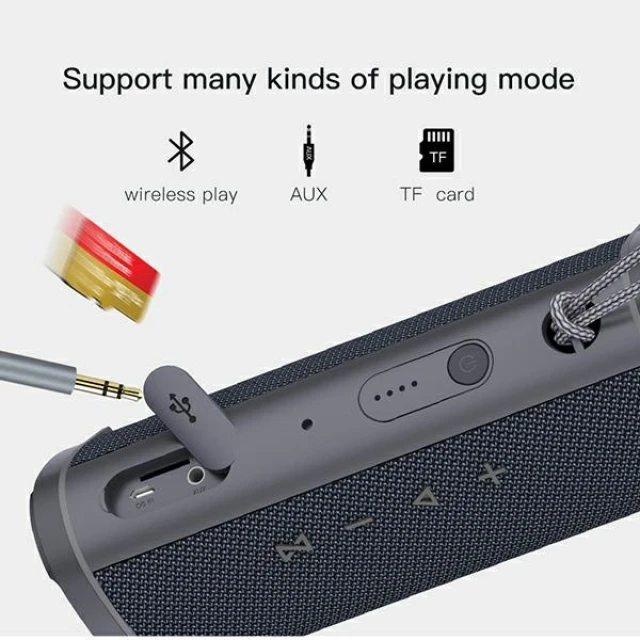 Колонка Bluetooth Awei Y331 Black (6954284051699)