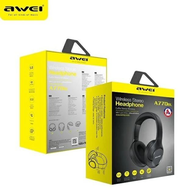 Навушники AWEI A770BL накладні Bluetooth White (6954284053341)