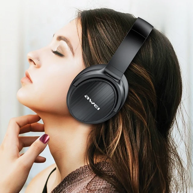 Наушники AWEI A780BL накладные Bluetooth Black (6954284054225)