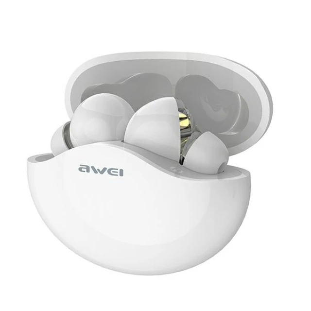 Навушники Awei T12 TWS White (8954284097888)