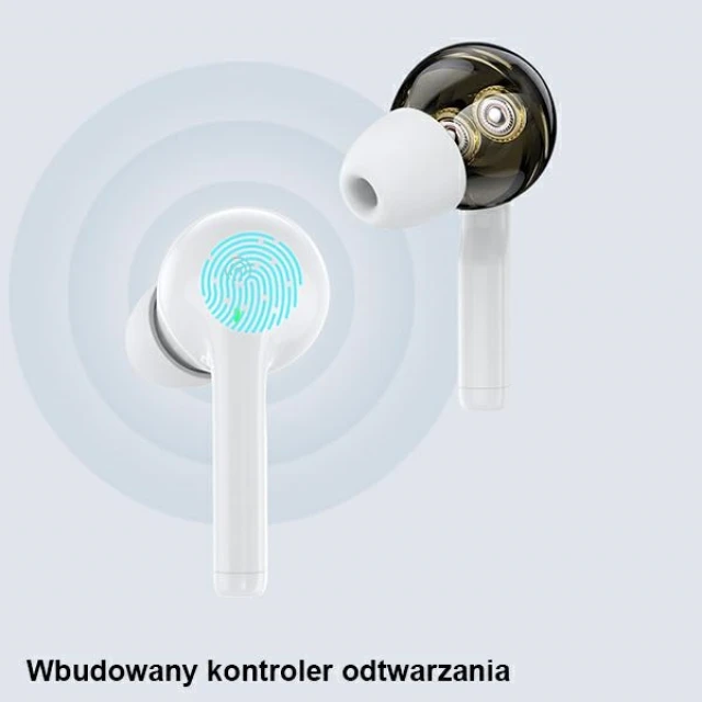 Навушники Awei T12 TWS White (8954284097888)