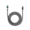 Кабель Orico LDC2L USB-C to Lightning PD 29W LED Display 2 m Black (6954301144878)