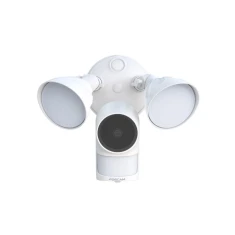 IP-камера зовнішня FOSCAM F41 4MP Wi-Fi з подвійним LED-прожектором Floodlight White (6954836065129)