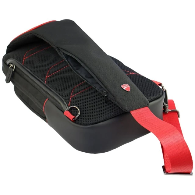 Сумка через плече Ducati Sling Bag Black (DU-SB-MS/D1-BK)