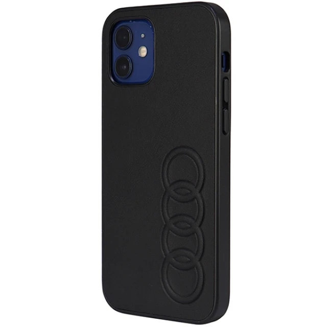 Чохол Audi Synthetic Leather для iPhone 11 Pro Black (AU-TPUPCIP11-TT/D1-BK)