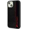 Чохол Audi Carbon Fiber Stripe для iPhone 14 | 13 Black (AUS-TPUPCIP14-R8/D1-BK)