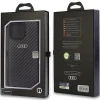 Чохол Audi Carbon Fiber для iPhone 14 Pro Black (AU-TPUPCIP14P-R8/D2-BK)
