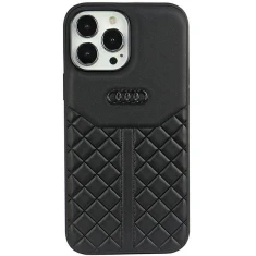 Чохол Audi Genuine Leather для iPhone 13 Pro Black (AU-TPUPCIP13P-Q8/D1-BK)