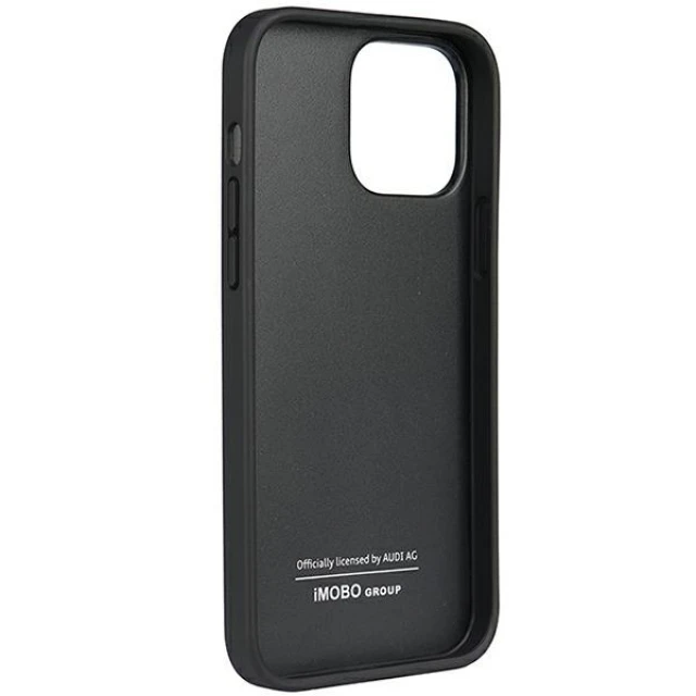 Чехол Audi Genuine Leather для iPhone 13 Pro Max Black (AU-TPUPCIP13PM-Q8/D1-BK)