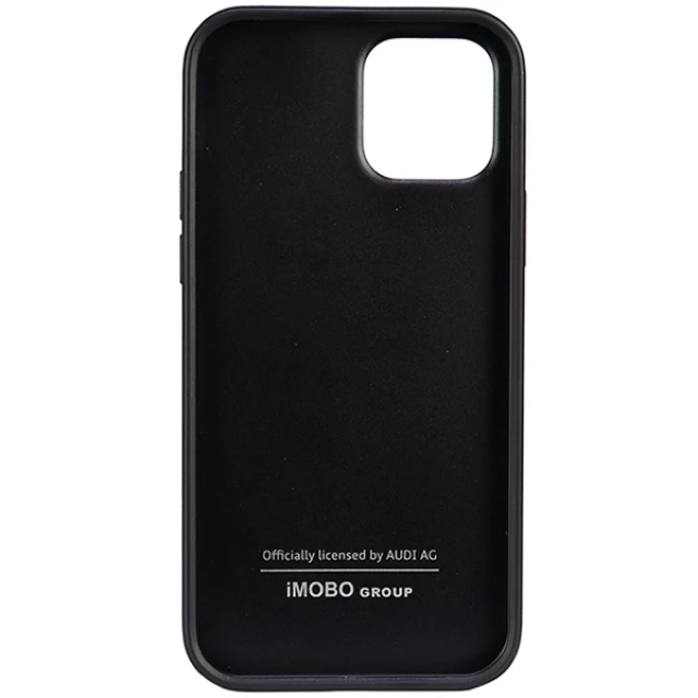 Чехол Audi Synthetic Leather для iPhone 12 | 12 Pro Black (AU-TPUPCIP12P-TT/D1-BK)