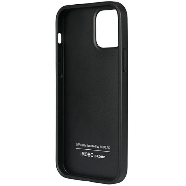 Чехол Audi Synthetic Leather для iPhone 12 | 12 Pro Black (AU-TPUPCIP12P-TT/D1-BK)
