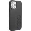 Чохол Audi Synthetic Leather для iPhone 13 Pro Max Black (AU-TPUPCIP13PM-TT/D1-BK)