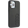 Чохол Audi Synthetic Leather для iPhone 14 Pro Max Black (AU-TPUPCIP14PM-TT/D1-BK)