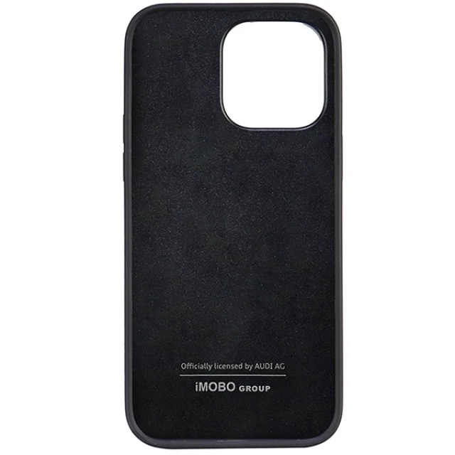 Чохол Audi Synthetic Leather для iPhone 14 Pro Max Black (AU-TPUPCIP14PM-TT/D1-BK)