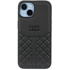 Чохол Audi Genuine Leather для iPhone 14 | 13 Black (AU-TPUPCIP14-Q8/D1-BK)