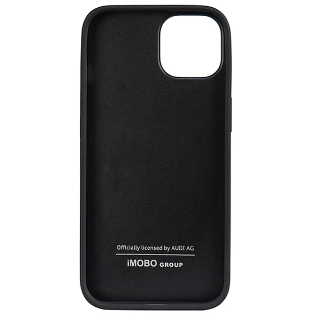 Чохол Audi Genuine Leather для iPhone 14 | 13 Black (AU-TPUPCIP14-Q8/D1-BK)