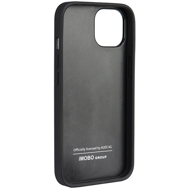 Чохол Audi Genuine Leather для iPhone 14 | 13 Black (AU-TPUPCIP14-Q8/D1-BK)