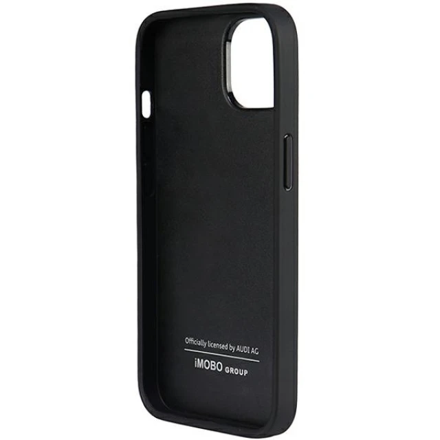Чохол Audi Genuine Leather для iPhone 14 | 13 Black (AU-TPUPCIP14-Q8/D1-BK)